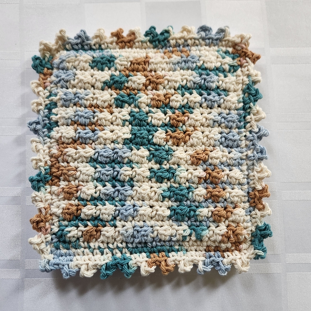Handmade Crocheted Cotton Hot Pad